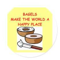 bagels stickers