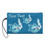 Bagettes Bag with fishes Wristlets