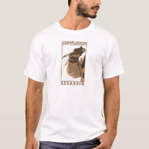 Bagga Riddim Band - Confusion Assassin TShirt by littlelinguist Bagga Riddim Band - Confusion Assassin TShirt