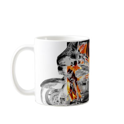 Bagger Mug by whitelineroadwear