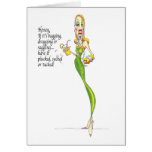Baggin', Saggin' or Draggin' card