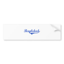 Baghdad City Classic Bumper Sticker