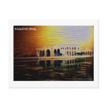 baghdad iraq post card