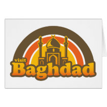 Baghdad Super Retro Greeting Cards