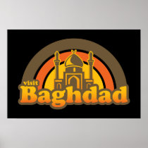 Baghdad Super Retro Poster