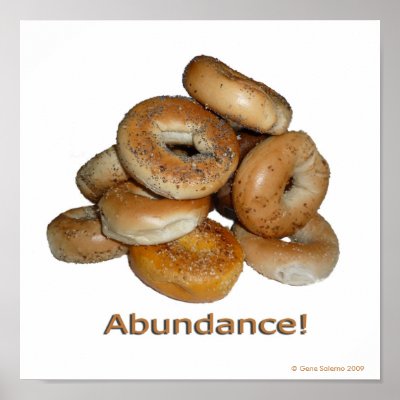 Bagle  Abundance! Print by TheCreatorsChoice
