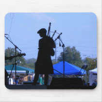 Bagpipe Player mousepads