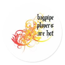 Bagpipe Players Are Hot stickers by itsallhot Bagpipe Players Are Hot stickers