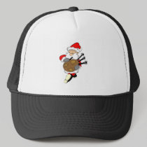 Bagpipe Santa hats