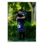 Bagpiper Greeting Card