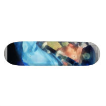 Bagpiper Closeup skateboards