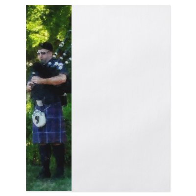 Bagpiper Flyer Design by SusanSavad