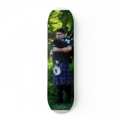 Bagpiper Skateboards by SusanSavad
