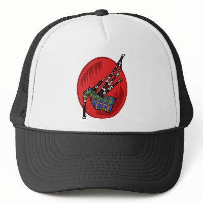 Bagpipes Mesh Hat by shopaholicchick