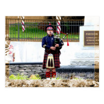 Bagpipes postcards
