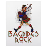 Bagpipes Rock! Customized Letterhead