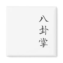 Bagua fridge magnet