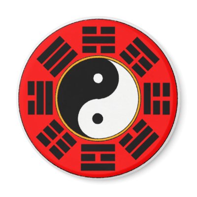 Bagua trigram fridge magnets by ArtSiren