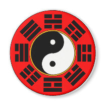 Bagua trigram magnets