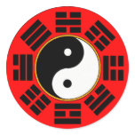 Bagua trigram sticker