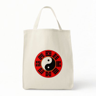 Bagua trigram tote bag by ArtSiren