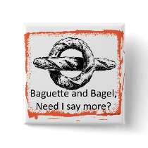BAGUETTE N BAGEL PIN