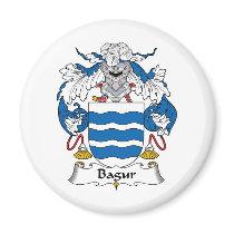 Bagur Family Crest Refrigerator Magnets