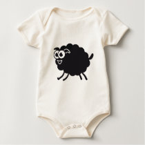 Bah Bah Black Sheep baby creeper