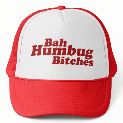 Bah Humbug Bitches Mesh Hats