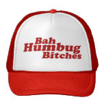 Bah Humbug Bitches Mesh Hats