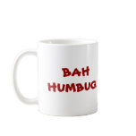Bah Humbug Bulldog Coffee Mug