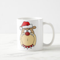 Bah Humbug Bulldog Coffee Mug