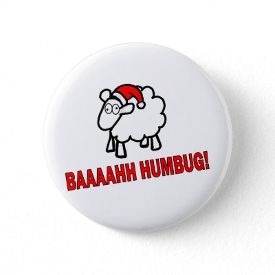 Bah Humbug! buttons