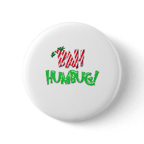 Bah Humbug Buttons