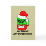 bah humbug Christmas cards