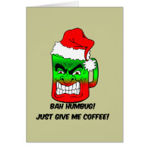 bah humbug Christmas cards