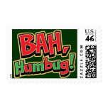 Bah Humbug Custom Postage Stamp