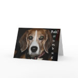 Bah! Humbug! - Dog's Holiday Greeting Card