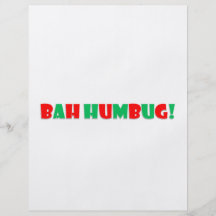 Bah Humbug Flyer Design