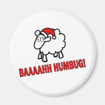 Bah Humbug! Fridge Magnets