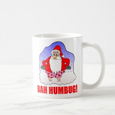 Bah Humbug Mug by holidaytime