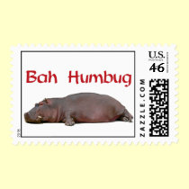 Bah Humbug postage by BlarneyCards Bah Humbug postage