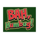 Bah Humbug postcards by koncepts Bah Humbug postcards