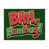 Bah Humbug postcards