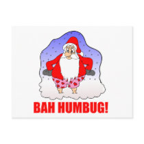 Bah Humbug Postcard