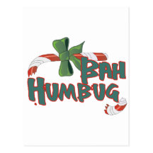 Bah Humbug! Postcard