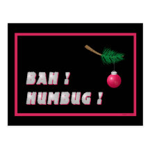 'Bah !  Humbug !' Postcards