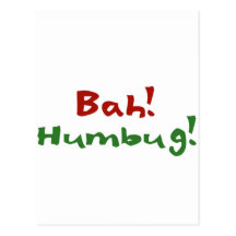 Bah Humbug! Postcards