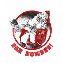 Bah Humbug! - Scrooge Santa Clause t-shirts