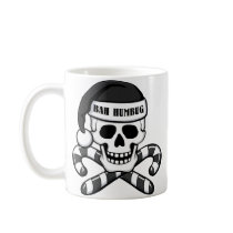 'Bah Humbug' Skull Mug